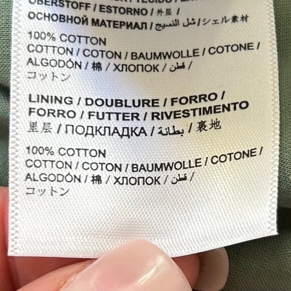 NWT Farm Rio Anthropologie Puff-Sleeve Square-Neck Romper Green S Floral Boho - Picture 15 of 15